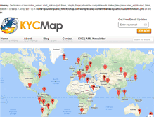 Tablet Screenshot of kycmap.com